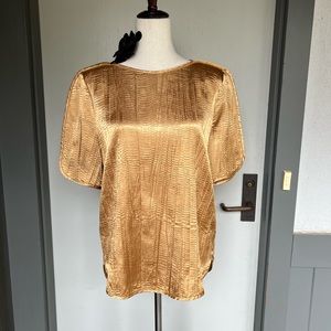 Jeanne Marc Shimmery Blouse